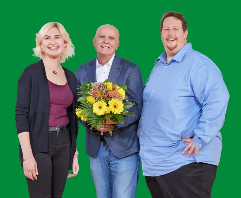 Spitzentrio der Grünen MN