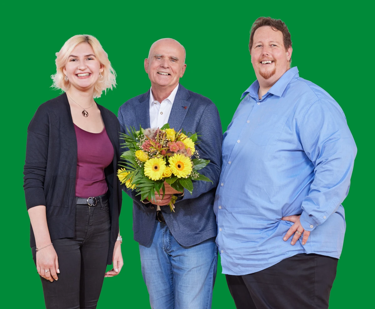 Spitzentrio der Grünen MN